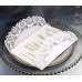 White Invitation Rectangle Wedding Supplies European Style Wholesale